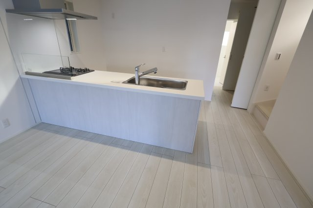 《仲介手数料無料》南区大字太田窪2610-4(2号棟)新築一戸建てミラスモのキッチン|撮影日 2025年11月19日 14:30 晴れ