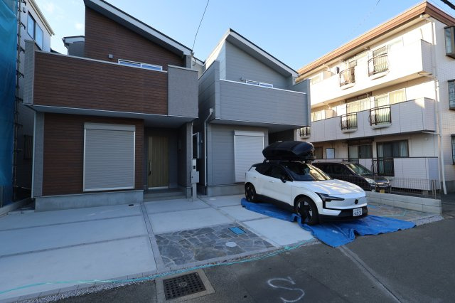 《仲介手数料無料》南区大字太田窪2610-4(2号棟)新築一戸建てミラスモの外観|撮影日 2025年11月19日 14:30 晴れ