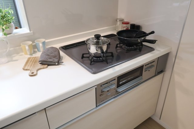 《仲介手数料無料》緑区大字三室615-1(K号棟)新築一戸建てハートフルタウンのキッチン