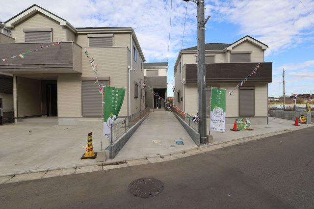 《仲介手数料無料》緑区大字三室615-1(K号棟)新築一戸建てハートフルタウンの外観