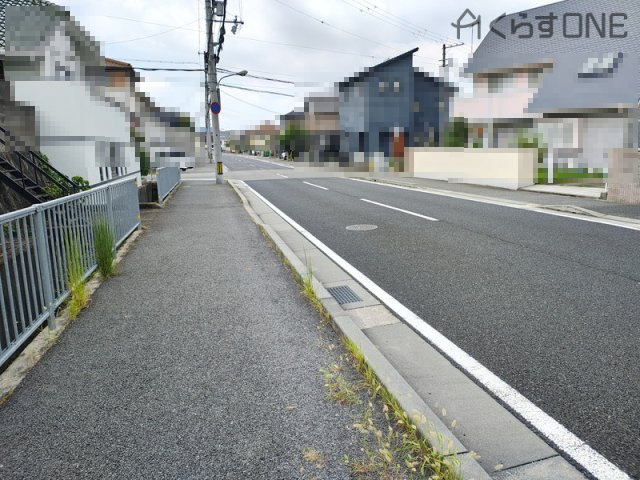 【前面道路含む現地写真】 | 姫路市田寺東4丁目／売土地