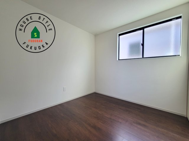 太宰府市都府楼南5丁目第1-3棟（3号棟）の和室|将来的に、琉球畳を引きまして和室風にすることも可能です。