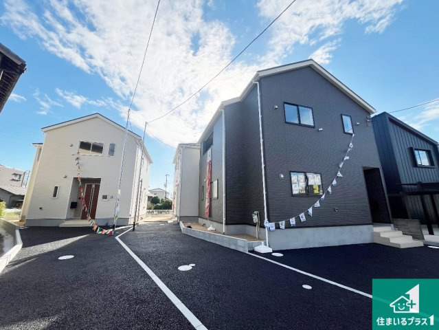 加古川市野口町良野　第12期　新築一戸建ての外観|安心の10年保証！外観を美しく保ち、雨水で汚れを落とします！気になることがありましたら、お気軽にお問い合わせください！