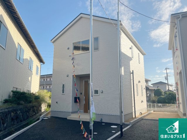 加古川市野口町良野　第12期　新築一戸建ての外観|お客様に長く安心して住んでいだだける事にこだわった家づくり！住んでからのアフターサービスにもしっかりと取り組んでいます！