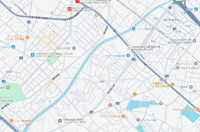 加古川市野口町良野　第12期　新築一戸建ての地図