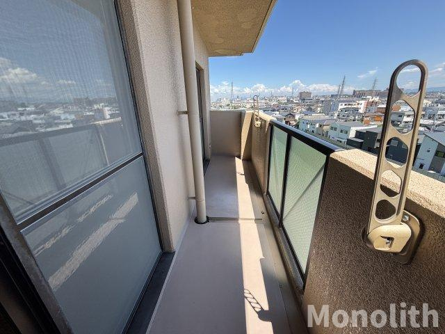 エルソレーユのバルコニー