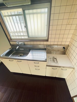 イノブハイツ南のキッチン|きれいなキッチンです