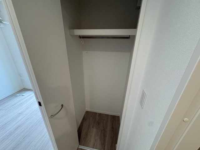 明石市大観町のアパートの収納