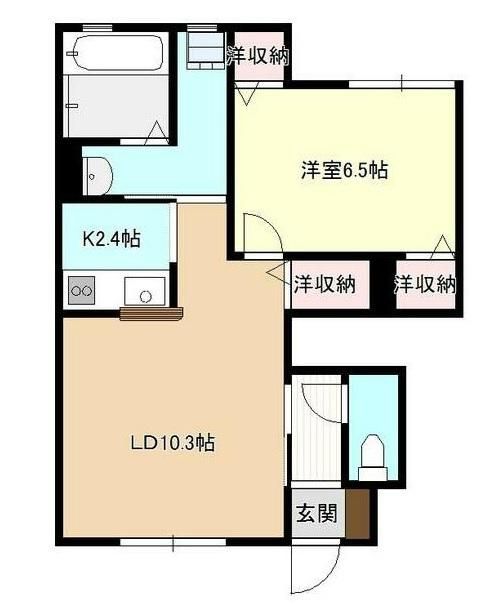 ヴァン　ヴィクトワールの間取り