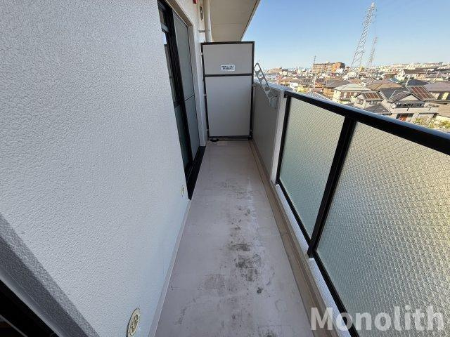 シャトークレールのバルコニー