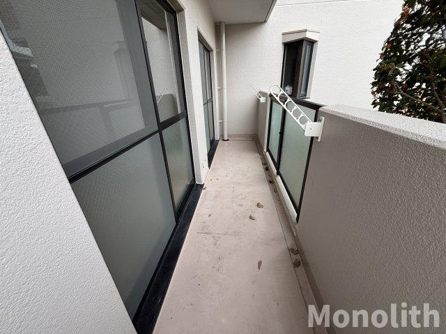 シャトークレールのバルコニー