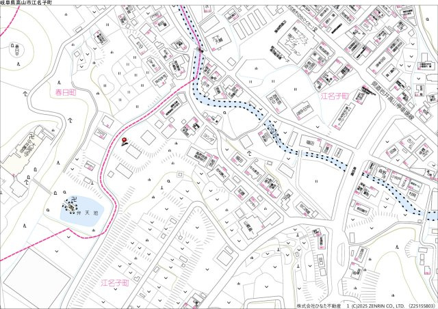 7/28新規　戸建　高山市江名子町2650万の地図