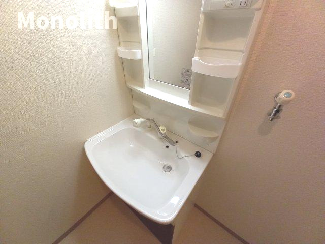 ソレアードの洗面所