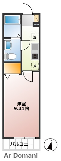 【間取り】 | ヒルズ馬橋Ⅱ