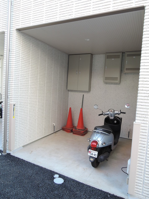 サンテラス高田のその他共用部分|★バイクは１２５ＣＣまで相談可（有料）★