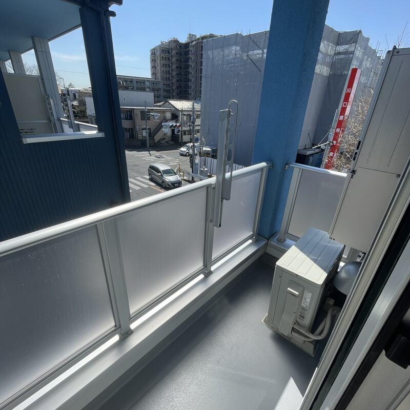 メルディア与野本町ⅡAのバルコニー|※別部屋写真