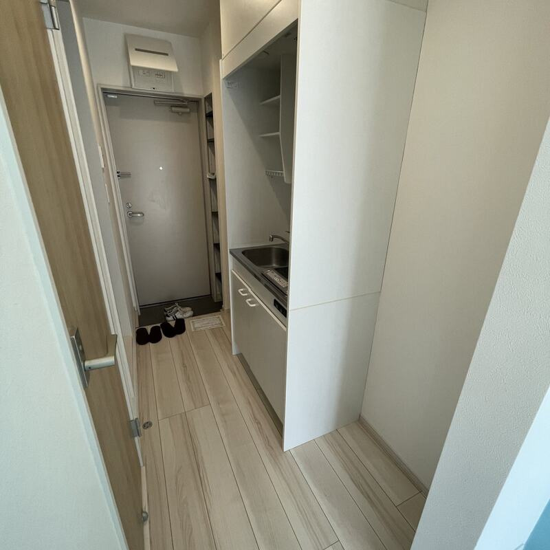 メルディア与野本町ⅡAの玄関