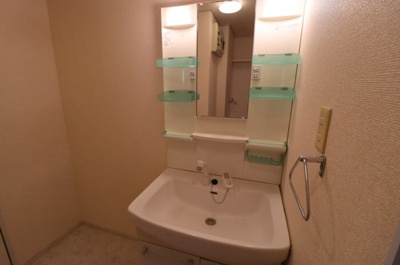 【洗面所】 | ドミールヴィレッジ Ⅰ | 洗面所 洗髪洗面化粧台