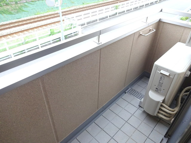 メゾンベールのバルコニー