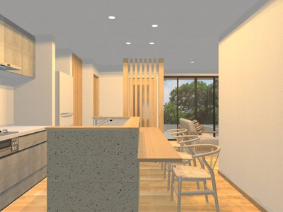 【その他】 | 建築条件付き宅地　高知市神田 | プランです（内観イメージ）