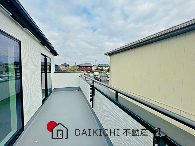 【バルコニー】 | 鴻巣市小松4期　新築戸建　全2棟　2号棟