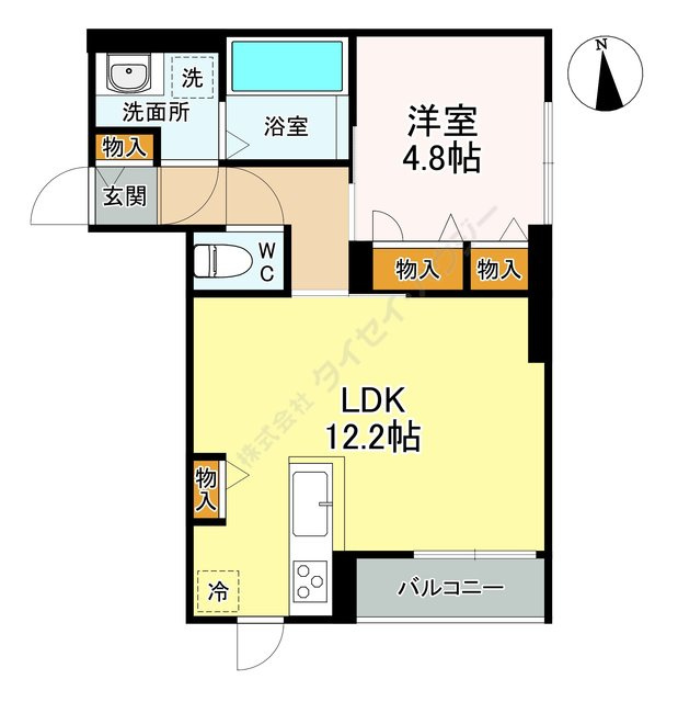 Ｃａｓａ　Ｍｉｌａの間取り