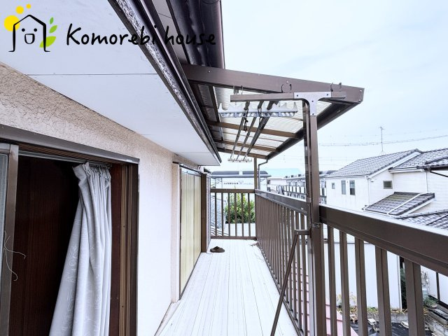 比企郡川島町上伊草　中古一戸建てのバルコニー|バルコニーです