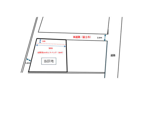 富士市今泉８丁目の売地