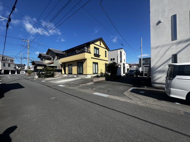 富士市宮島の中古一戸建|物件前面道路、北側