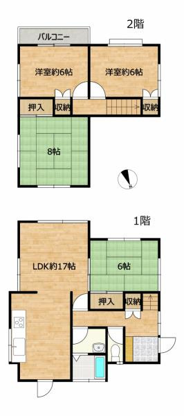 富士市川成島の中古一戸建