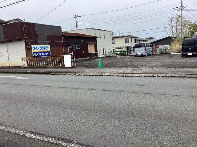 富士宮市舟久保町の売地|敷地の東側からの全景です。