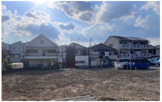 売土地　大東市南津の辺町（建築条件無し更地）の展望