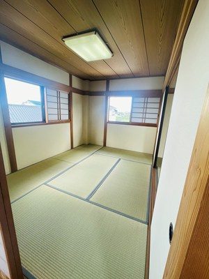 筑後市熊野貸家の和室|和室がひろがる居住スペース