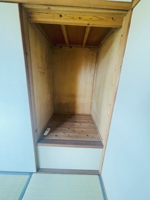 筑後市熊野貸家の収納|大きなスペースがあり、収納には困りません