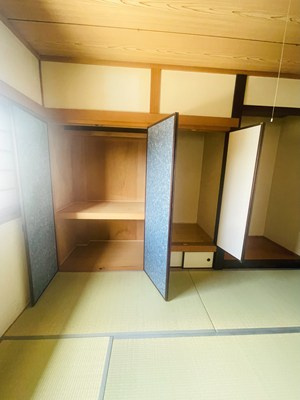 筑後市熊野貸家の収納|十分な収納スペースがあります