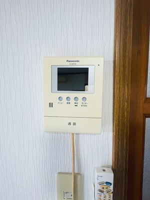 筑後市熊野貸家のセキュリティ