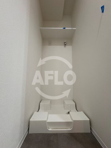 アーバネックス天満橋Southの洗面所|アーバネックス天満橋South　洗濯機置場