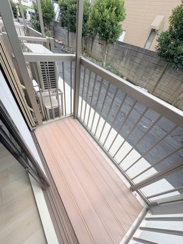 シティハイム　ワカクサのバルコニー