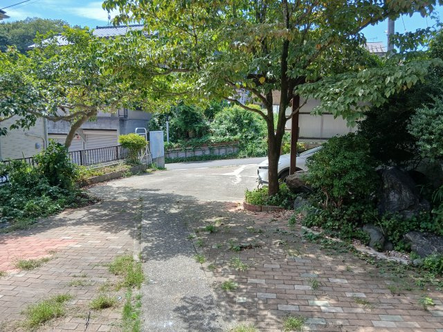 東松山市大谷 中古戸建のその他|敷地内（玄関前）
緑が多くガーデニング等いかがでしょうか？