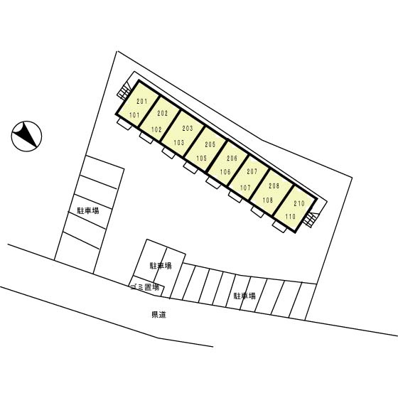 ル・アーブル狩野の区画図