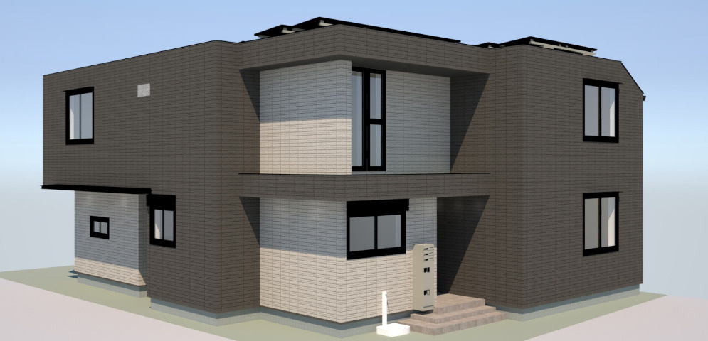 Supreme Maison 阿佐谷南の外観パース