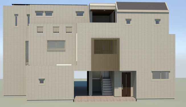 Supreme Maison 阿佐谷南の外観パース