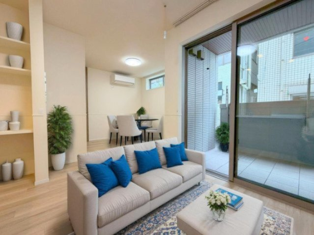 Supreme Maison 阿佐谷南のロビー|※家具はCG生成の為、実際に家具はついてきません。ご注意くださいませ。