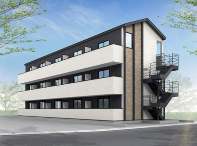 【外観パース】 | アザーレ・パッシオ新百合ヶ丘B | 外観パースです。