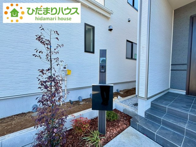 野田市堤台281番2　新築戸建　B号棟の設備|玄関の近くにポストがあります(*´▽｀*)