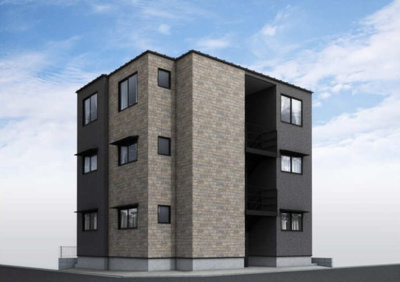 【外観パース】 | クレセント河辺 | 外観パースです。