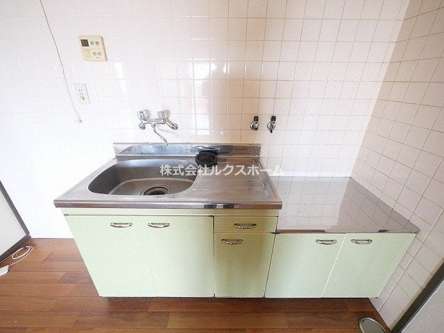 清涼ハイツのキッチン|キッチンでお料理をお楽しみください