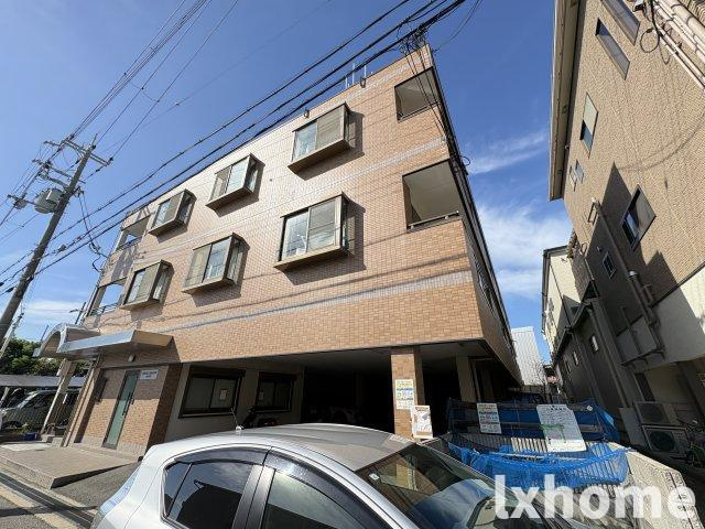 パステル新堂の外観|外観は落ち着いています