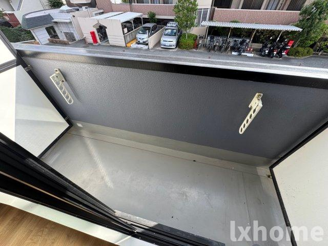 カントリー青葉ハイツのバルコニー