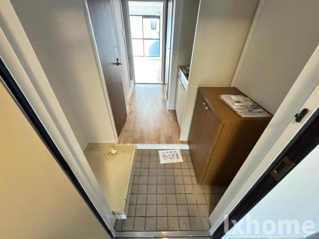 カントリー青葉ハイツの玄関